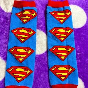 Baby/toddler superman leg warmers